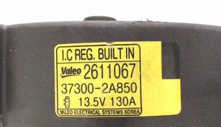 373002a850 alternador kia carens (rp) 338650