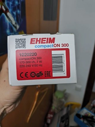 URGE VENDER Bomba Eheim compactON 300