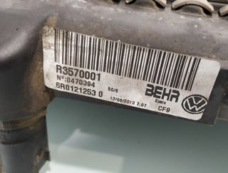 558778 6r01212530 radiador agua seat ibiza (6j5)