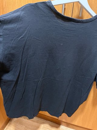 Camiseta Zara Trafaluc Negra Talla M
