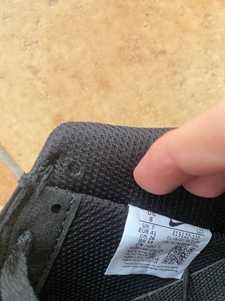 Nike Air Force 1 Negras Talla 41