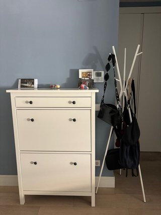 Zapatero Ikea Hemnes Blanco