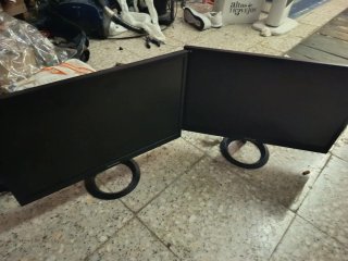 Monitores ViewSonic Negros (2 unidades)