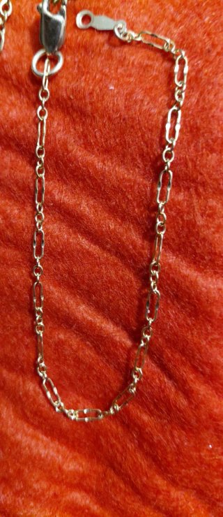 Pulseras pendientes oro laminado14kl