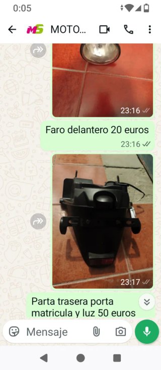 Piezas Daelim besby 125 del modelo nuevo del 2018.