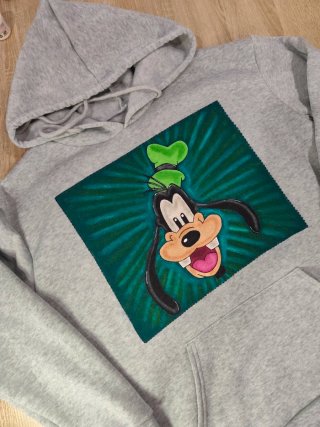 Sweat personalizada com pintura