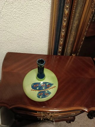 Jarrón de cerámica pintado a mano  Jørgen mogensen