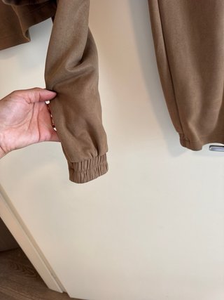 Set Primark camicia e pantaloni similcamoscio