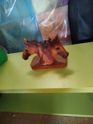 Sujetalibros de caballos (2 unidades)