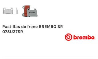 Pastillas Freno Brembo SR