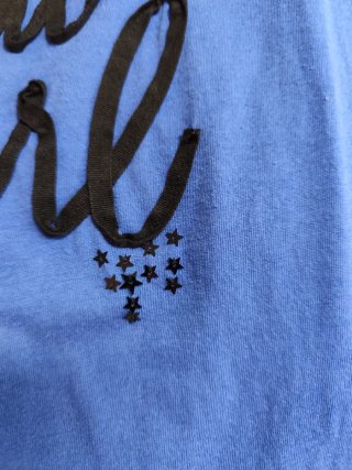 Camiseta de chica talla L de Mango.