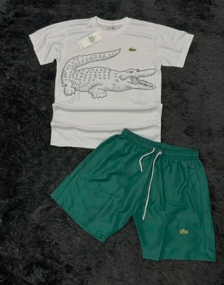 Conjunto Lacoste Camiseta y Pantalón Corto