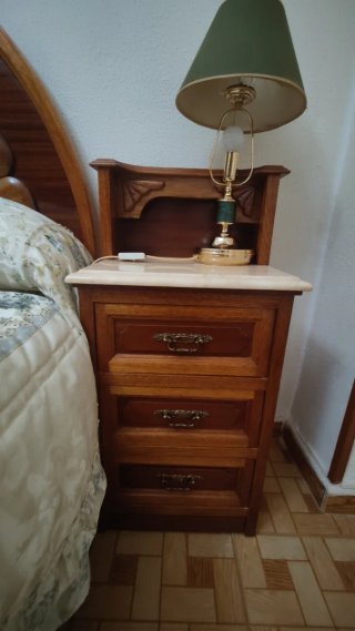 Dormitorio Madera Artesanal Único Abanico