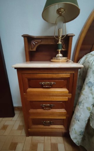 Dormitorio Madera Artesanal Único Abanico
