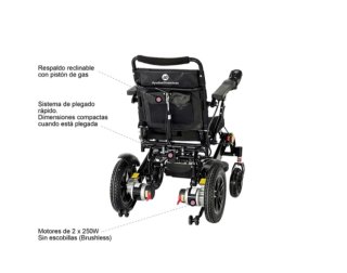 Silla de ruedas eléctrica R550