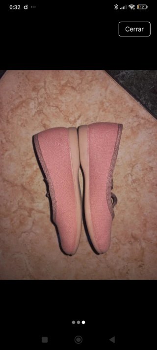 Zapatos bailarina niña rosa