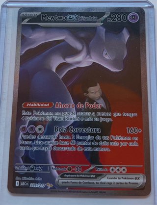 Mewtwo ex del Team Rocket ASC 281/217