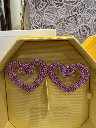 Pendientes Swarovski Cisne Corazón nuevos!!