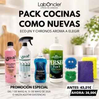 Pack Cocinas LabOncler: Eco-Jin y Chronos