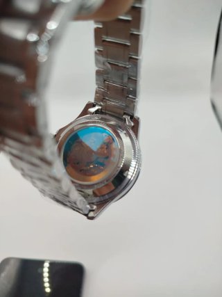 Seiko Mod Batman Automático 42mm Open Heart