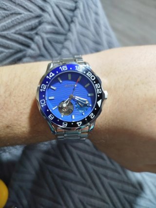 Seiko Mod Batman Automático 42mm Open Heart