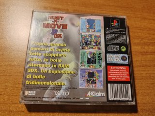 Bust a Move 3Dx PS1 PlayStation Pal Ita