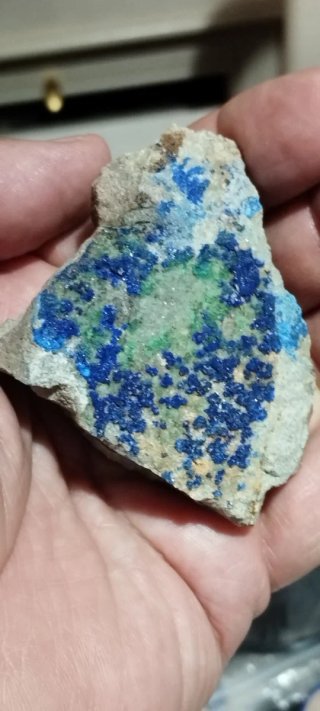 Azurita mineral
