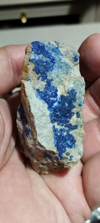 Azurita mineral