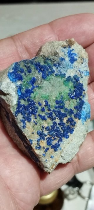 Azurita mineral