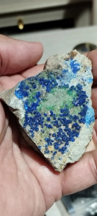 Azurita mineral