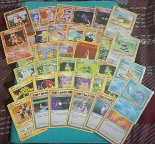 39 Cartas Pokémon Colección Variada