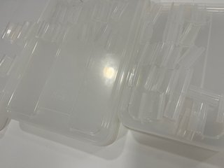 Tapas Caja Ikea Samla Transparentes