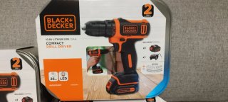 Taladro Black & Decker 10.8V Compacto