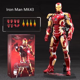 Figura coleccionable Iron Man MK43 versión Led