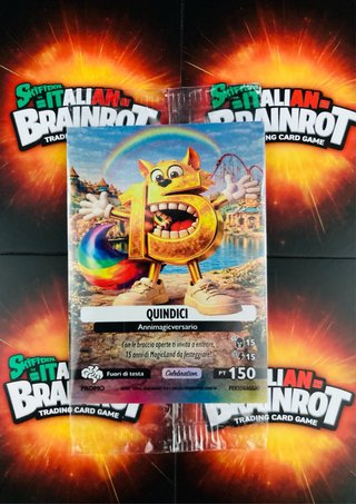 Carta Promo Magicland Brainrot Quindici