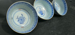 5 Cuencos Porcelana China