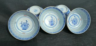 5 Cuencos Porcelana China