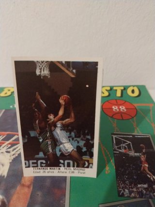 Cromos Baloncesto ACB 1988-89