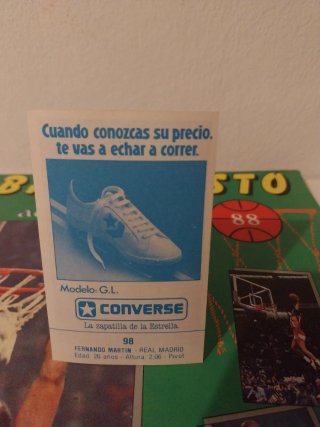 Cromos Baloncesto ACB 1988-89