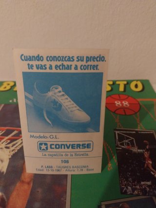 Cromos Baloncesto ACB 1988-89