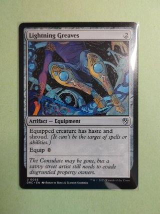 Lightning Greaves - Magic The Gathering
