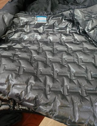 Chaqueta Columbia Negra Talla XL