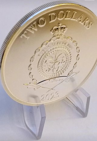 Niue 2 Dólares Spiderman Máscara 2023 Plata