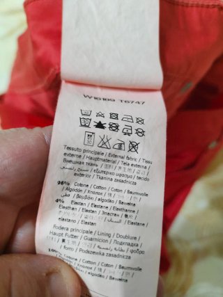 Pantaloni Liu Jo Rossi Cotone