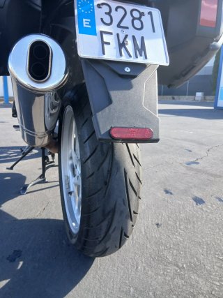 BMW F800GT Touring Moto Gris