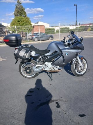 BMW F800GT Touring Moto Gris