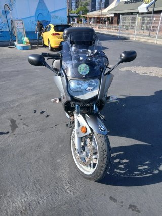 BMW F800GT Touring Moto Gris
