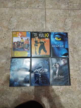 Pack 6 Películas DVD: Avatar, Prometheus, AVP, Har