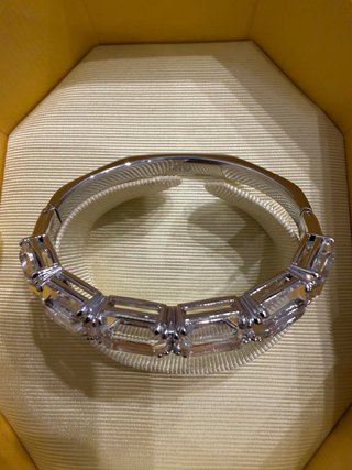 Pulsera Swarovski Cristales baguette nueva!