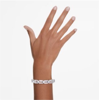 Pulsera Swarovski Cristales baguette nueva!